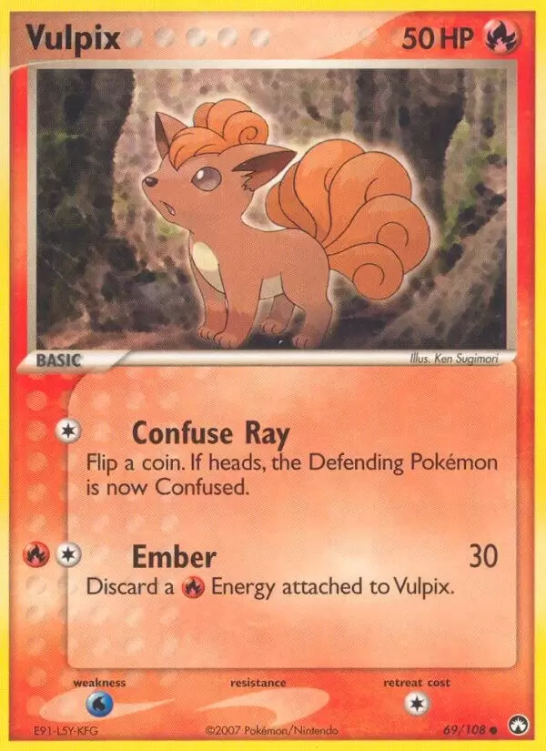 EX Power Keepers - Vulpix