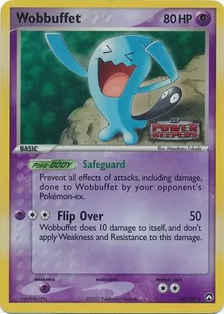 EX Power Keepers - Wobbuffet Holo Logo