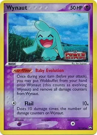 EX Power Keepers - Wynaut Holo Logo