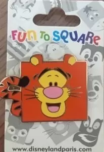 Disney Pins Open Edition - Tigrou carré
