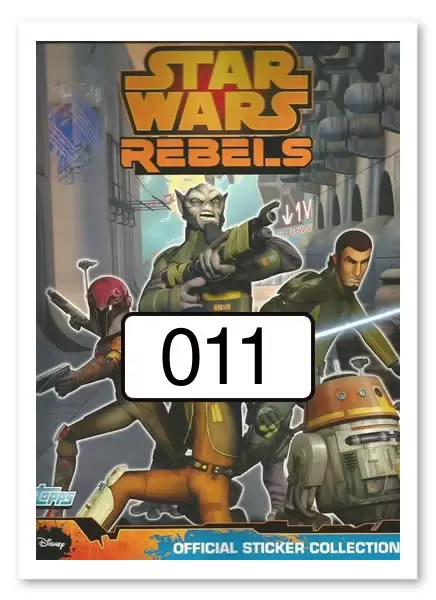 Star Wars Rebels - Sticker n°011