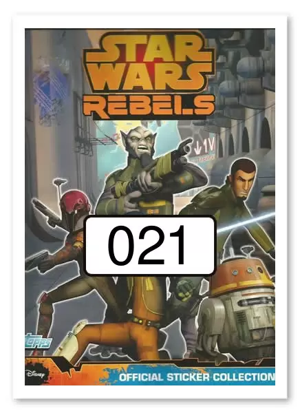 Star Wars Rebels - Sticker n°021