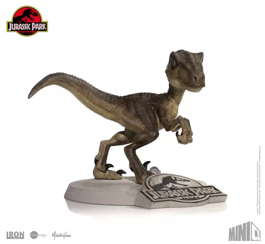 Iron Studios - Jurassic Park - Velociraptor - Mini Co.