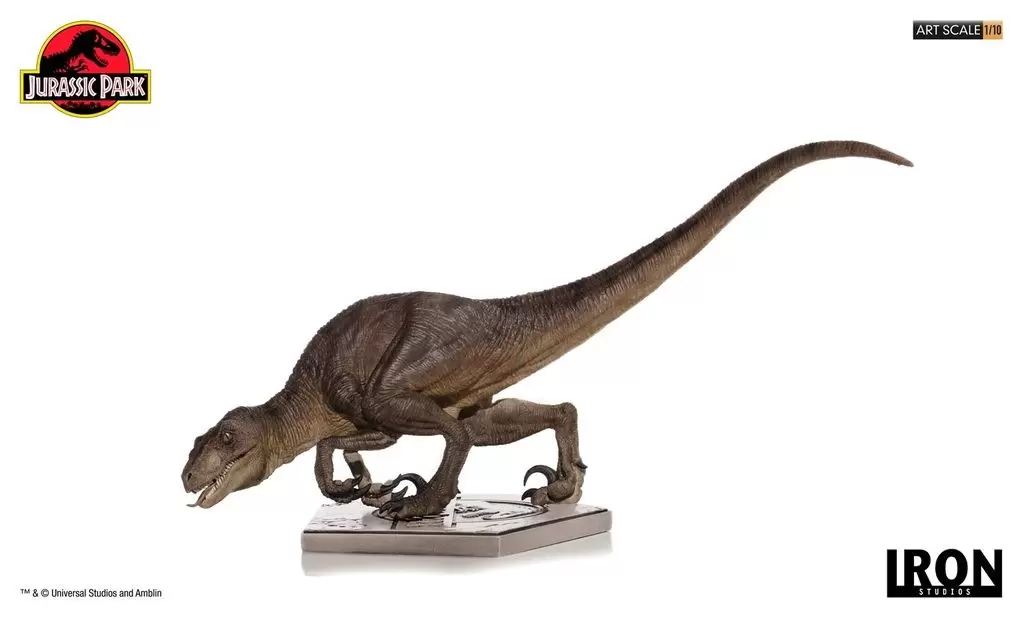 Iron Studios - Jurassic Park - Crouching Velociraptor