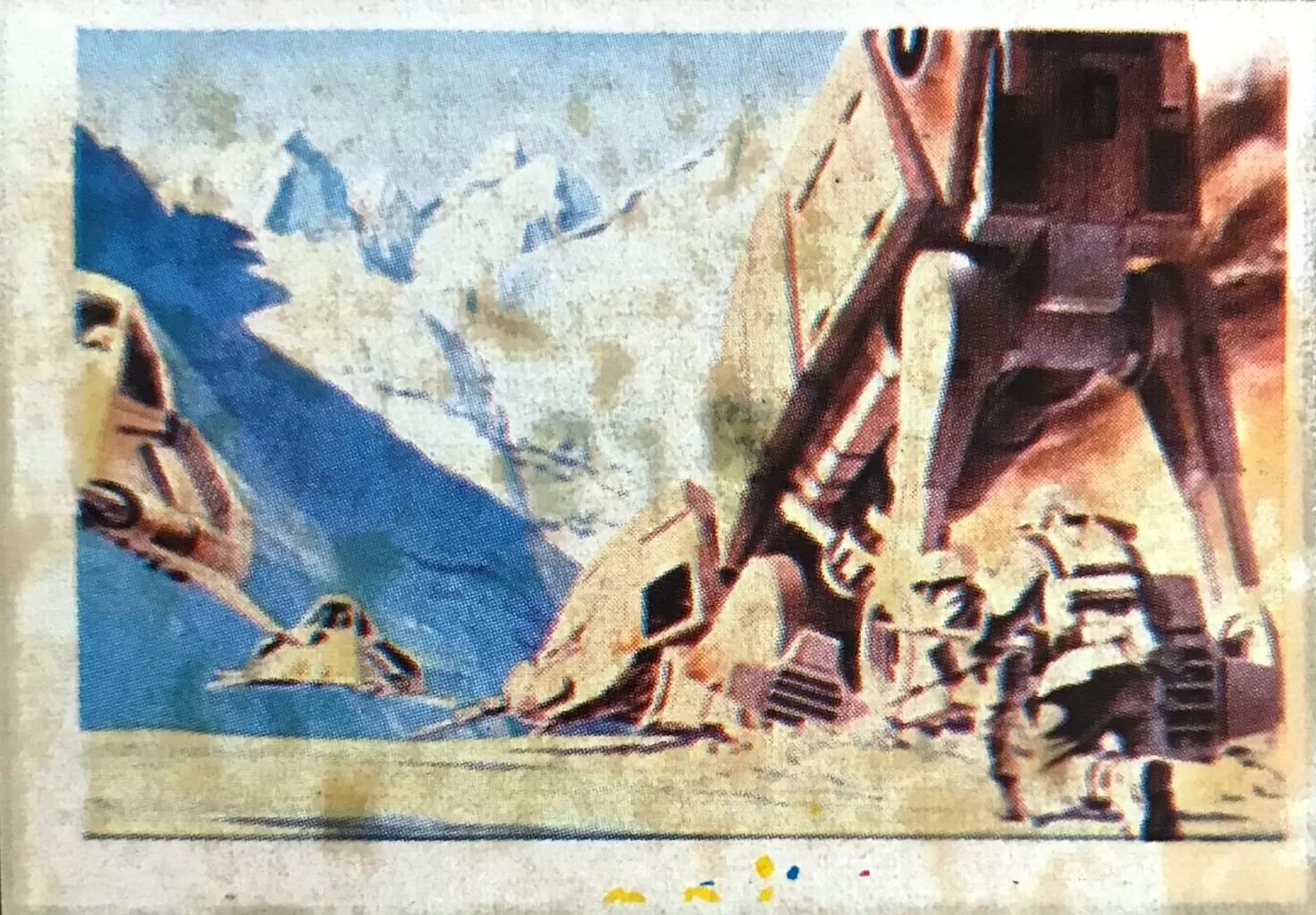 La Guerre des Etoiles - L\'Empire Contre-Attaque - PEINTURE DE RALPH McQUARRIE: MASTONDONTE DES NEIGES