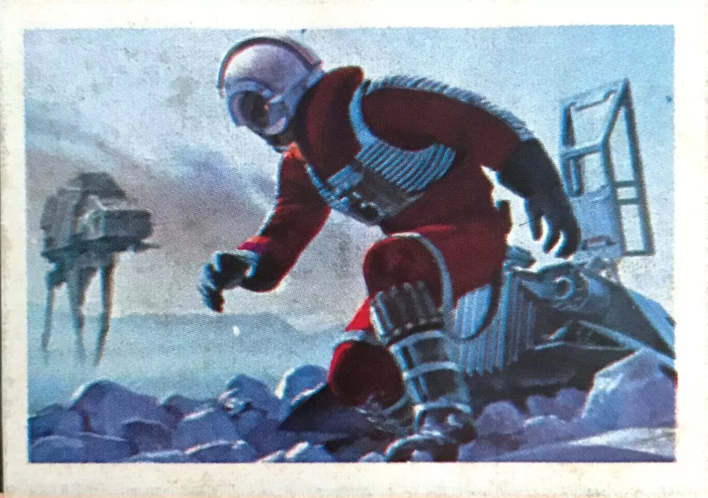 La Guerre des Etoiles - L\'Empire Contre-Attaque - PEINTURE DE RALPH McQUARRIE: LE FUGITIF