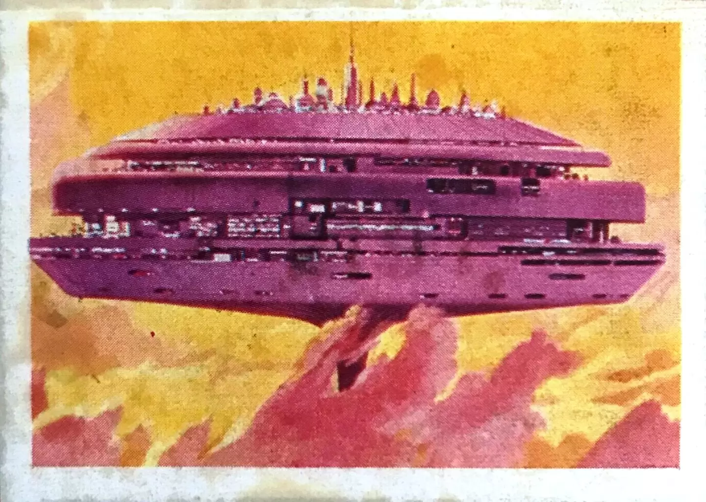 La Guerre des Etoiles - L\'Empire Contre-Attaque - PEINTURE DE RALPH McQUARRIE: LA CITE DES NUAGES