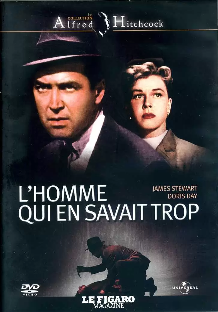 Collection DVD Alfred Hitchcock - Le Figaro - L\'homme qui en savait trop