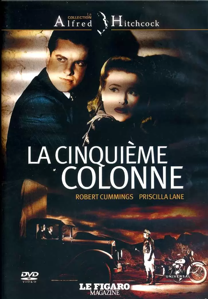Collection DVD Alfred Hitchcock - Le Figaro - La cinquième colonne