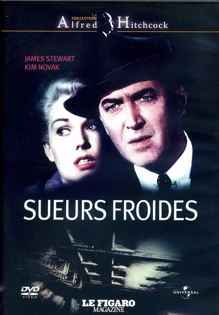Collection DVD Alfred Hitchcock - Le Figaro - Sueurs froides