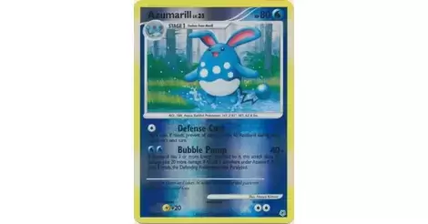 Azumarill Reverse - Diamond & Pearl Pokémon card 18/130