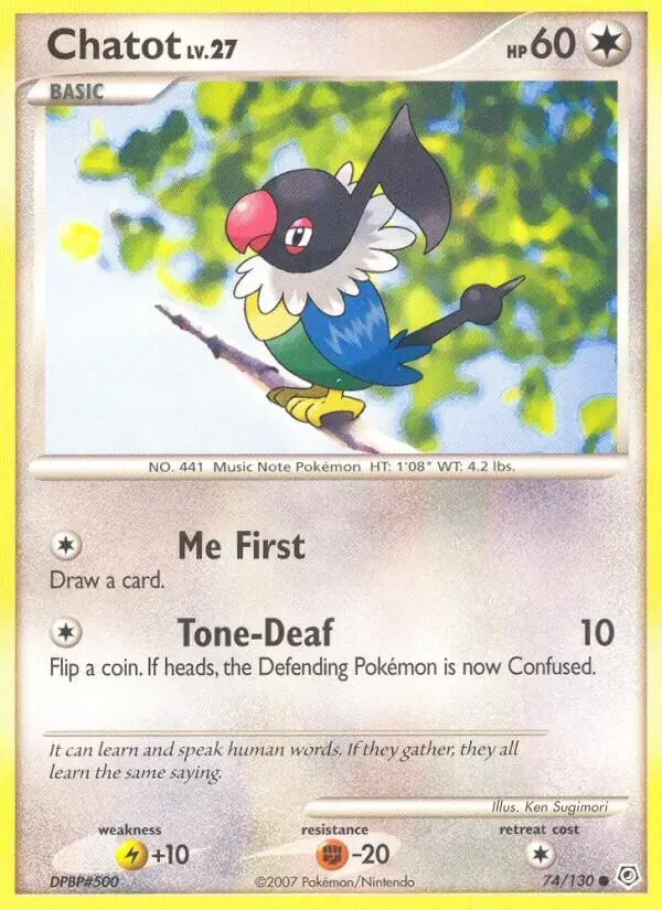Diamond & Pearl - Chatot