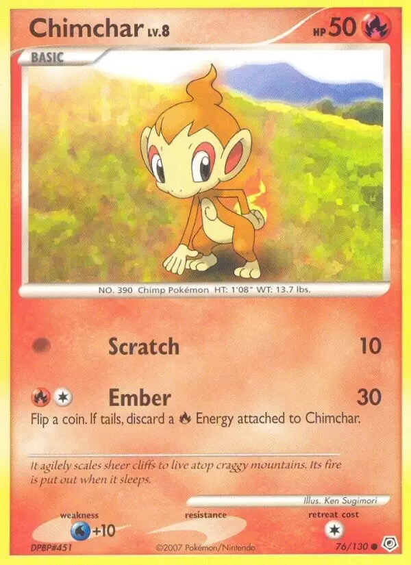 Diamond & Pearl - Chimchar