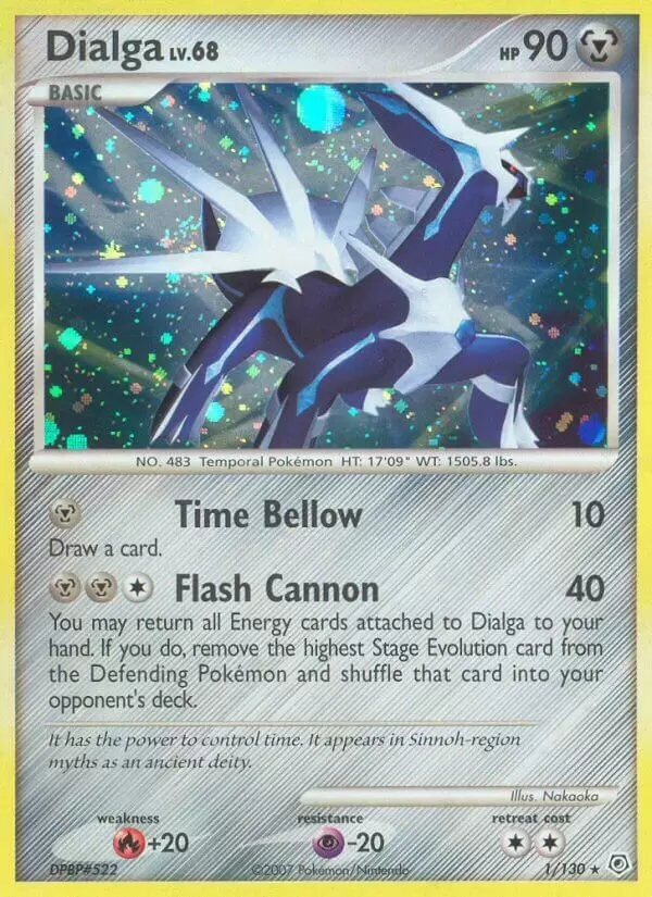 Diamond & Pearl - Dialga Holo