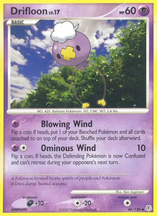 Diamond & Pearl - Drifloon