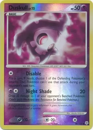Diamond & Pearl - Duskull Reverse