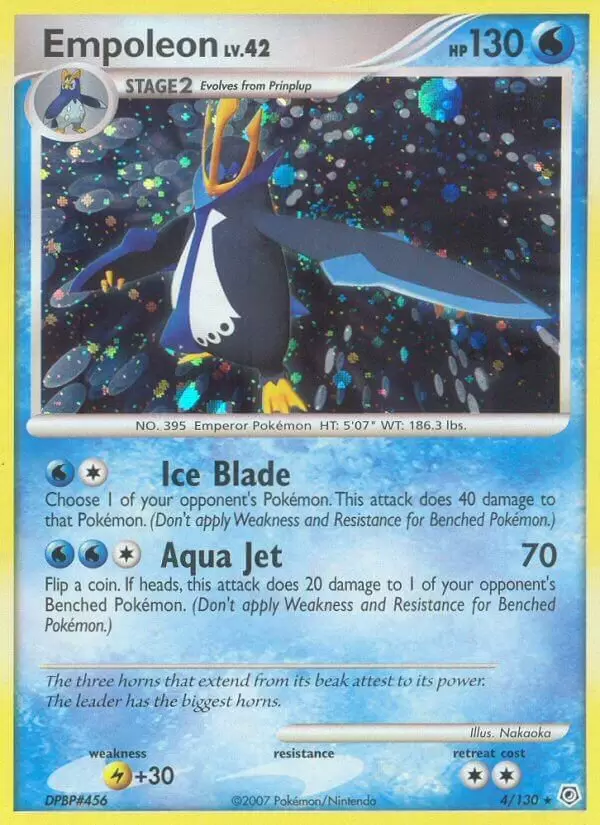 Diamond & Pearl - Empoleon Holo