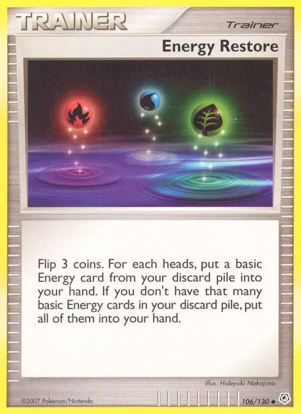 Diamond & Pearl - Energy Restore