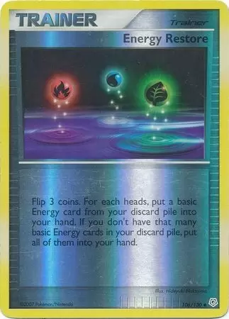 Diamond & Pearl - Energy Restore Reverse