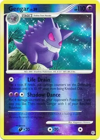 Diamond & Pearl - Gengar Reverse