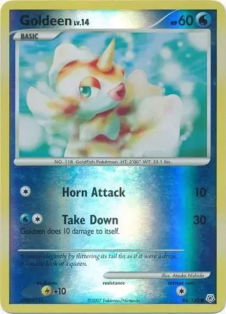 Diamond & Pearl - Goldeen Reverse