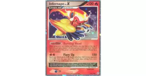 Mavin  Infernape LV.X Diamond & Pearl 121/130 PSA 8 Pokémon TCG