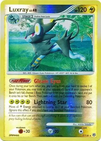 Diamond & Pearl - Luxray reverse