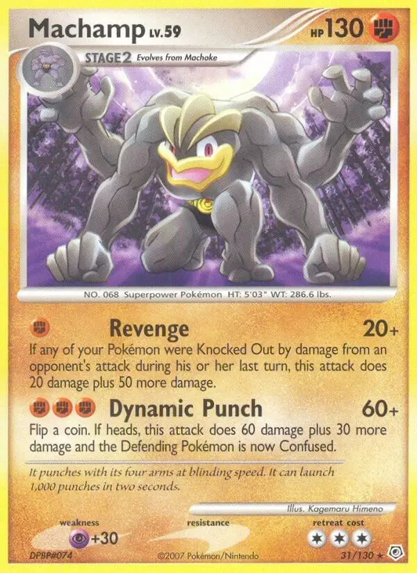 Diamond & Pearl - Machamp