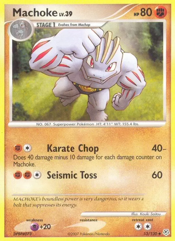 Diamond & Pearl - Machoke