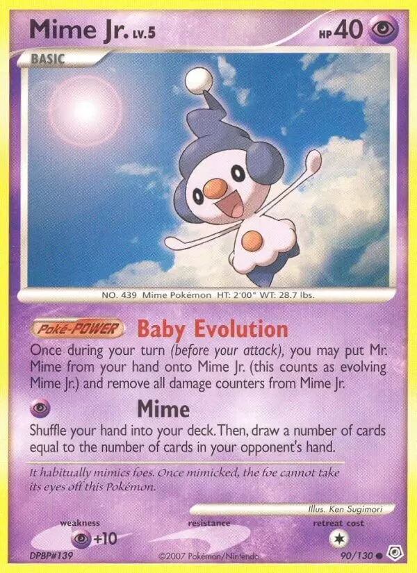 Diamond & Pearl - Mime Jr.