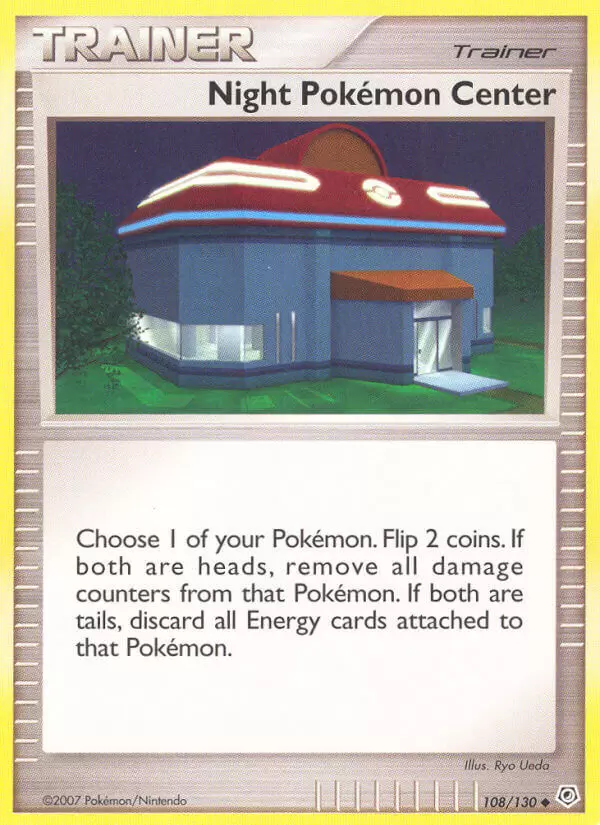 Diamond & Pearl - Night Pokémon Center