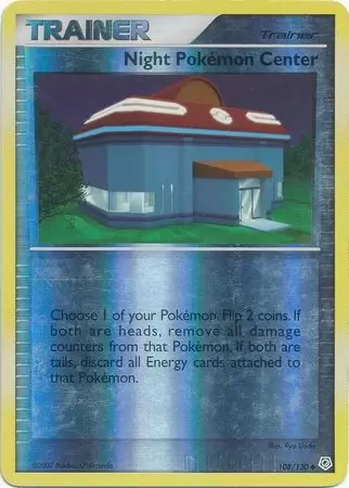 Diamond & Pearl - Night Pokémon Center Reverse