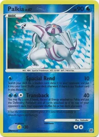 Diamond & Pearl - Palkia Reverse