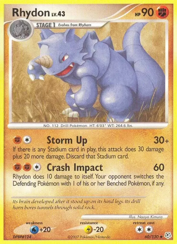 Diamond & Pearl - Rhydon