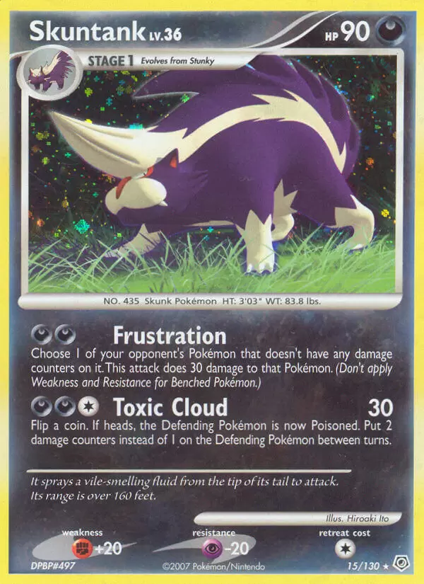 Diamond & Pearl - Skuntank Holo