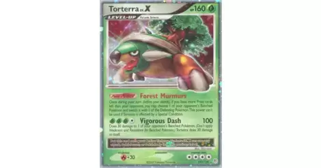  Pokemon - Torterra LV.X (122) - Diamond & Pearl - Holofoil :  Toys & Games