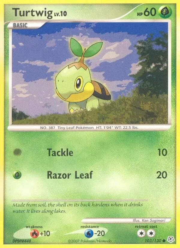 Diamond & Pearl - Turtwig