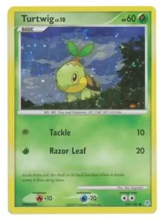 Diamond & Pearl - Turtwig Holo
