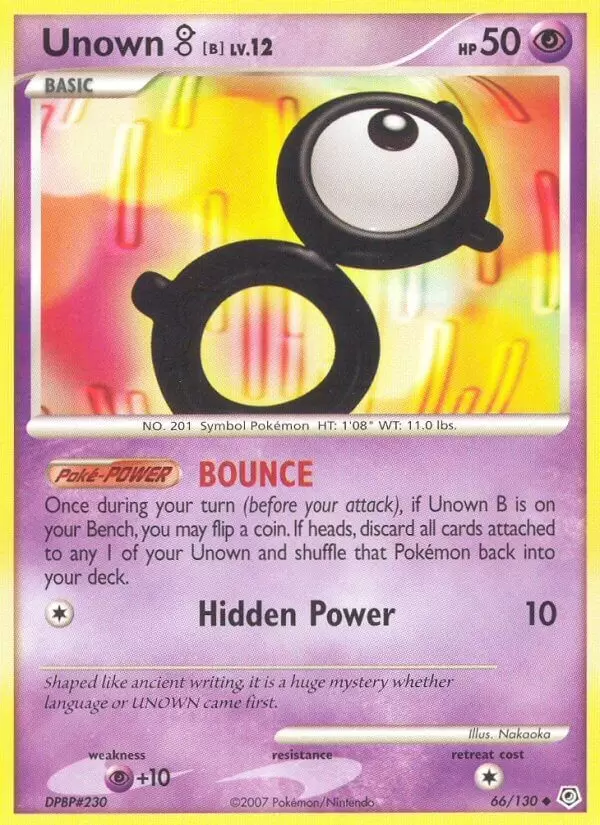 Diamond & Pearl - Unown B