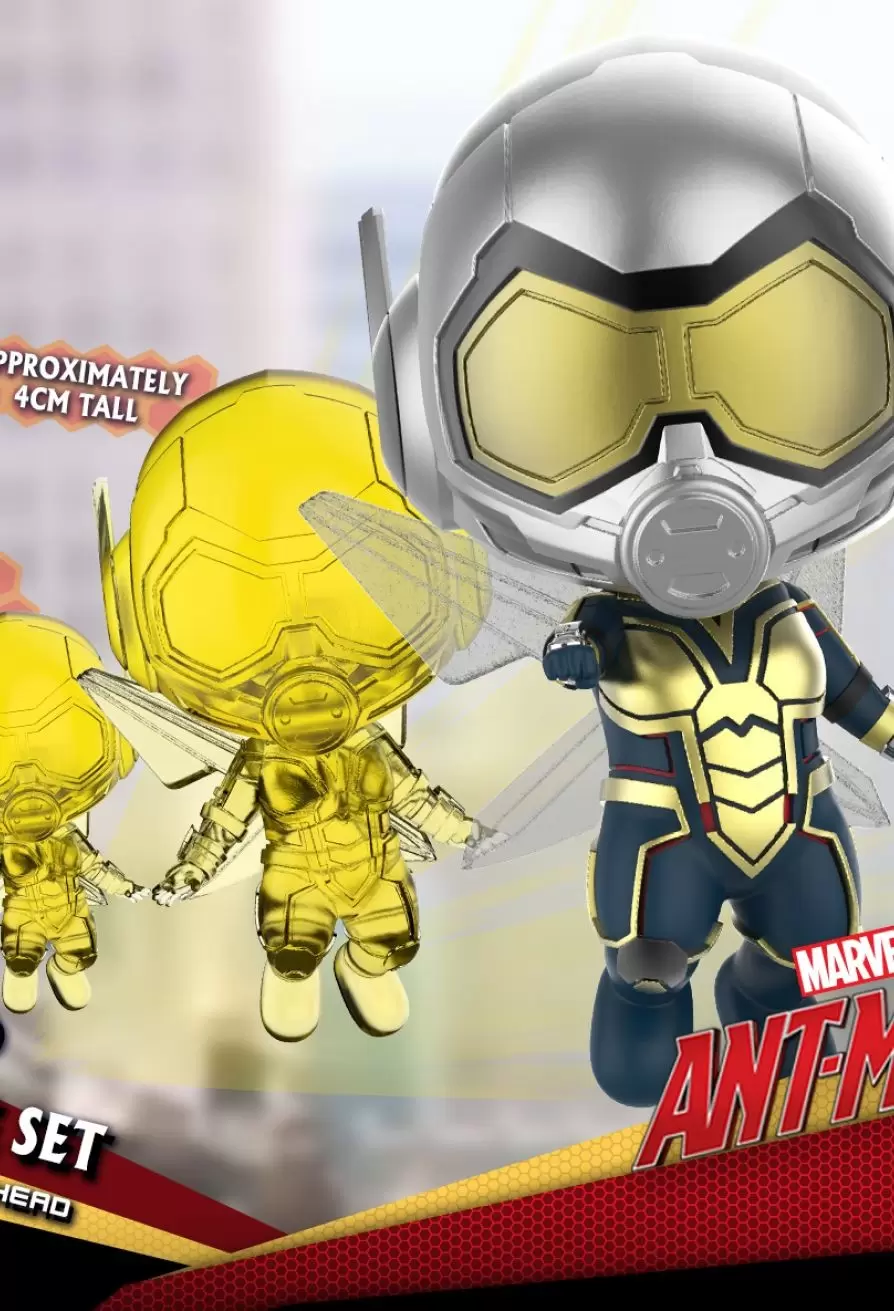 Cosbaby Figures - Ant-Man & The Wasp - WASP Collectible Set