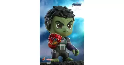 Hot Toys COSB570 Hulk w/ Nano Gauntlet Figure  Avengers Endgame Cosbaby Set 
