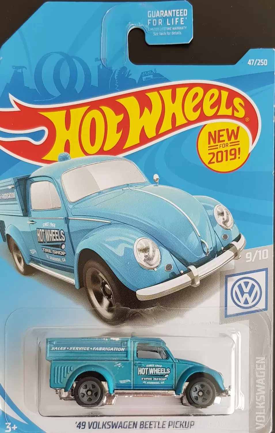 Mainline Hot Wheels - \'49 volkswagen Beetle Pickup
