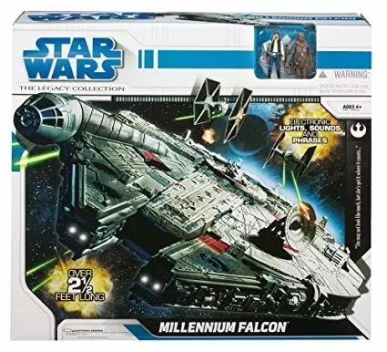 Faucon Millenium et figurine Han Solo - Star Wars
