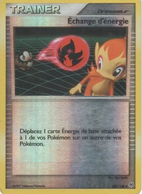 Pokémon Série Diamant et Perle - Échange d\'énergie Reverse