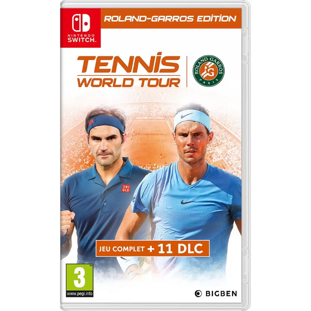 Nintendo Switch Games - Tennis World Tour Roland Garros