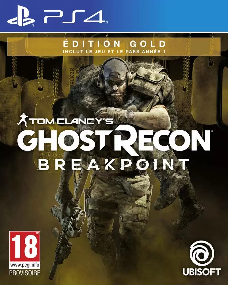 Jeux PS4 - Ghost Recon Breakpoint - Edition Gold