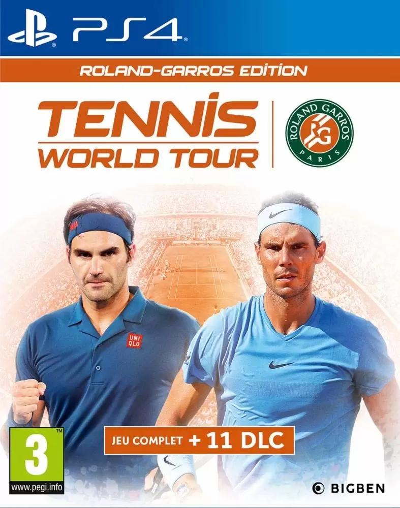 PS4 Games - Tennis World Tour Roland Garros