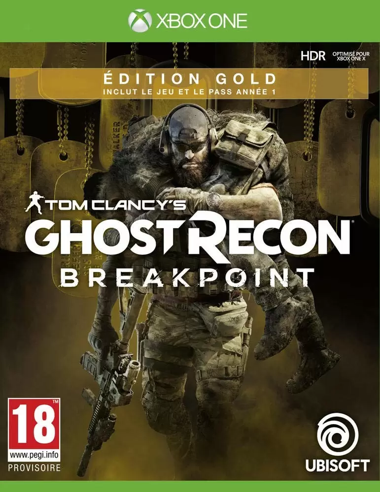 Jeux XBOX One - Ghost Recon Breakpoint - Edition Gold