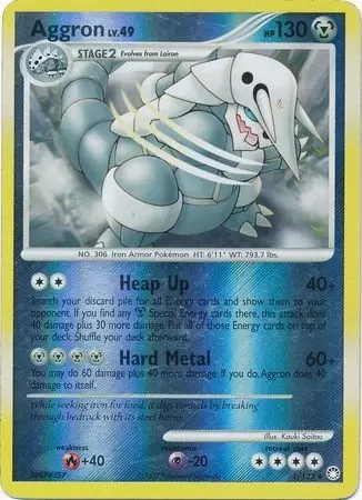 Mysterious Treasures - Aggron Reverse