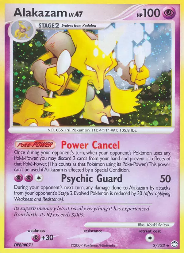 Mysterious Treasures - Alakazam Holo